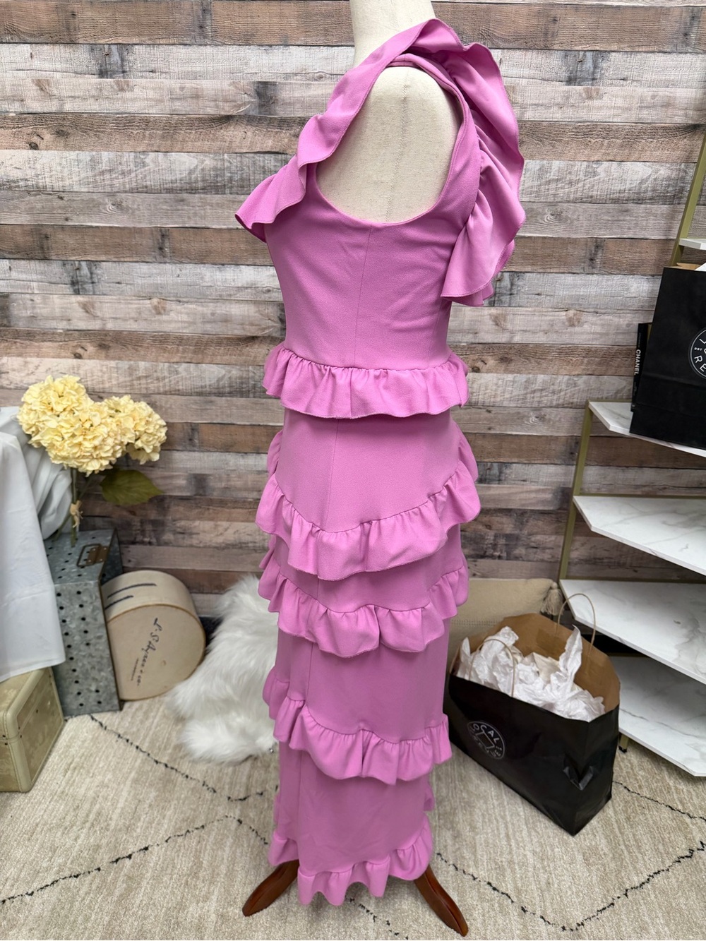 Pink Show Me Your MuMu Greta Dress M - Picture 2 of 5